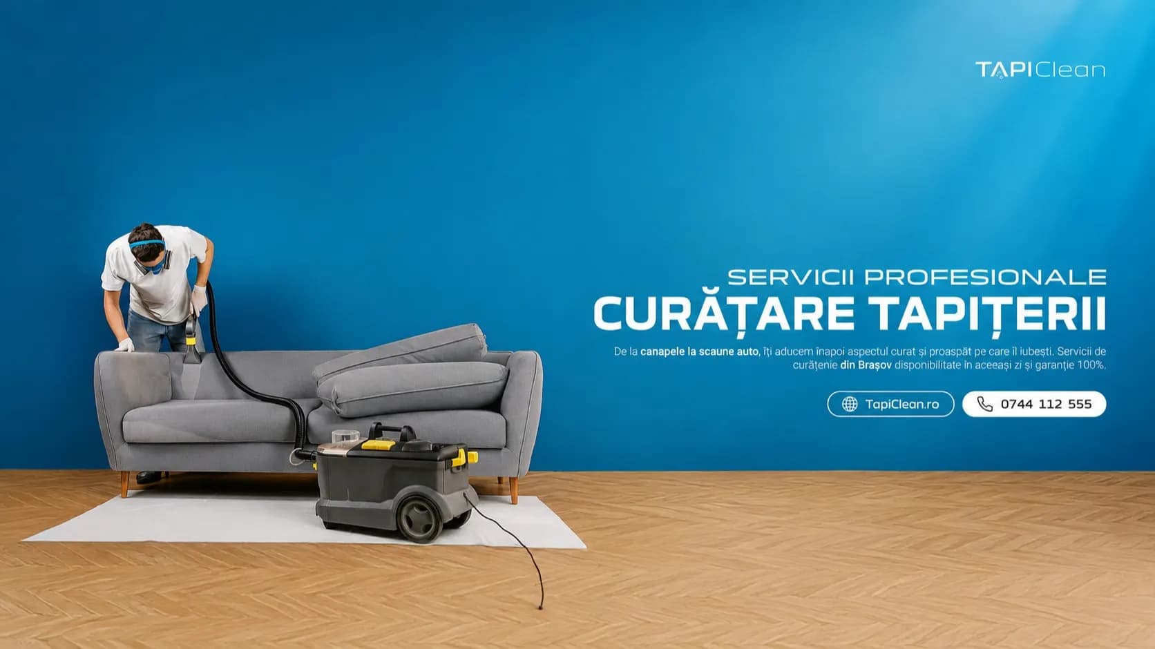 TapiClean - Curățare tapițerii Braşov